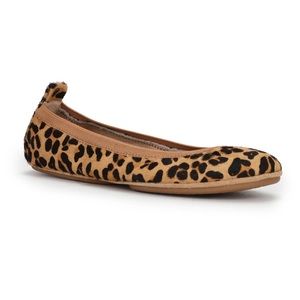 Yosi Samra Leopard Foldable Flats